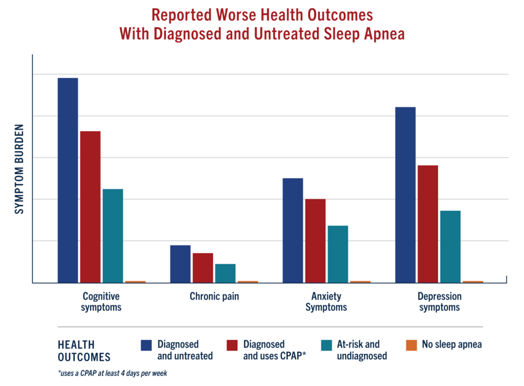 Bar graphs showing percentages